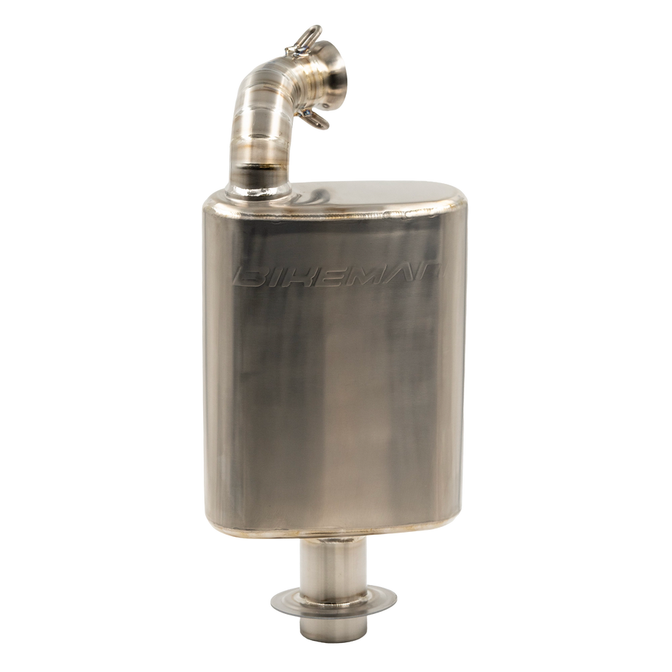Bikeman Performance Full Velocity Titanium Exhaust Muffler for Polaris AXYS 850, 800 H.O. & 600 CFI // SKU: 02-330-TI