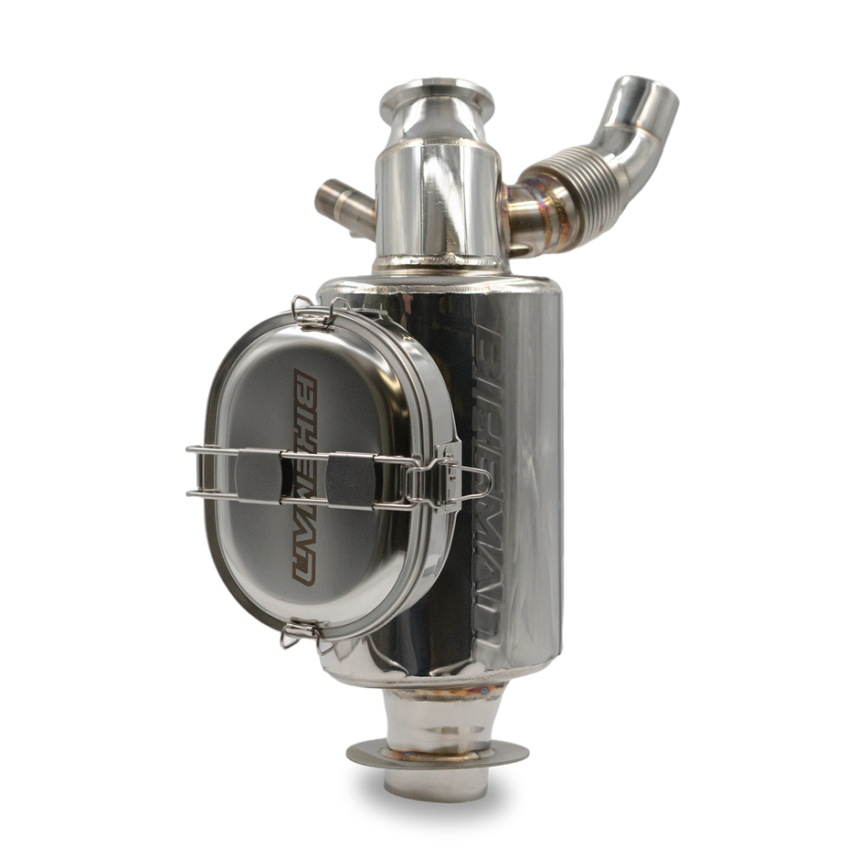 Polaris Patriot Boost Stainless Steel Munchie Muffler // 02-332-SS-M