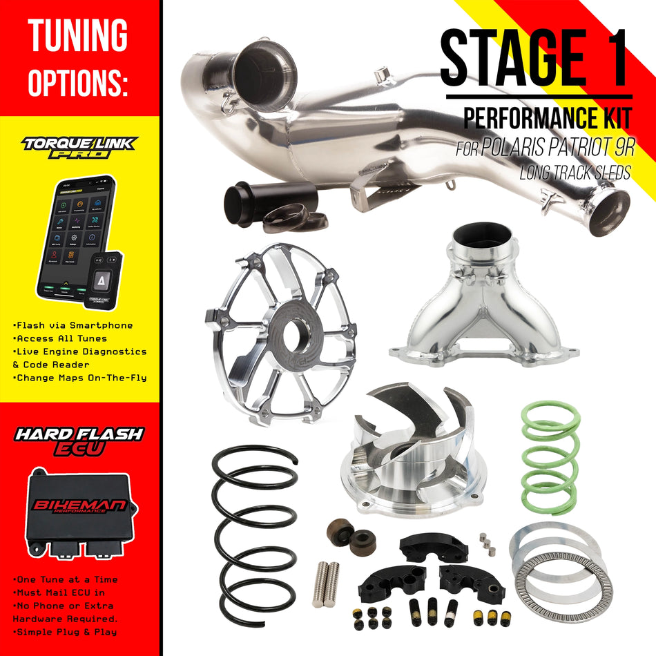 Stage 1 Performance Kit for Polaris Patriot 9R (Long Track / Mountain) // SKU: 13-310-1-9R-M