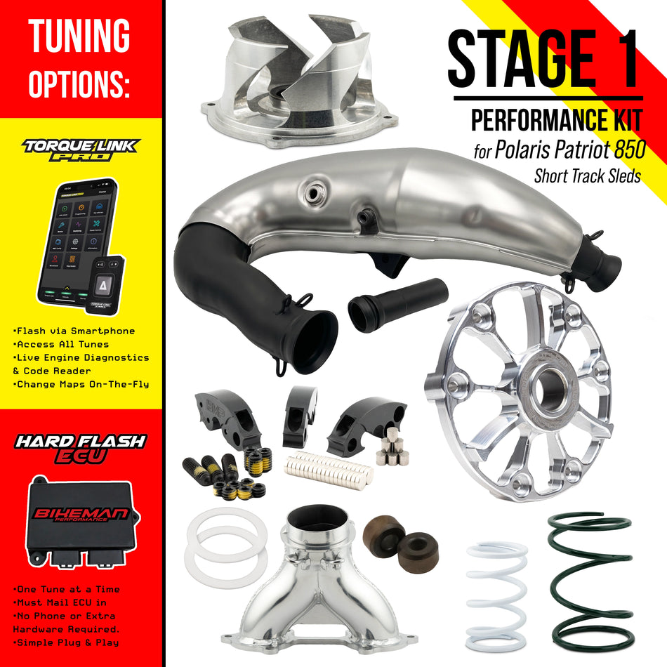Stage 1 Performance Kit for Polaris Patriot 850 (Short Track Sleds) // SKU: 13-310-1-T