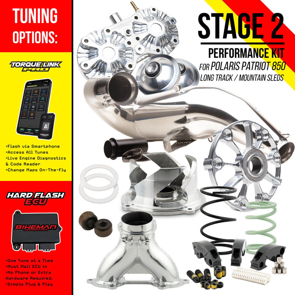 Stage 2 Performance Kit for Polaris Patriot 850 (Long Track / Mountain Sleds) // SKU: 13-310-2-M