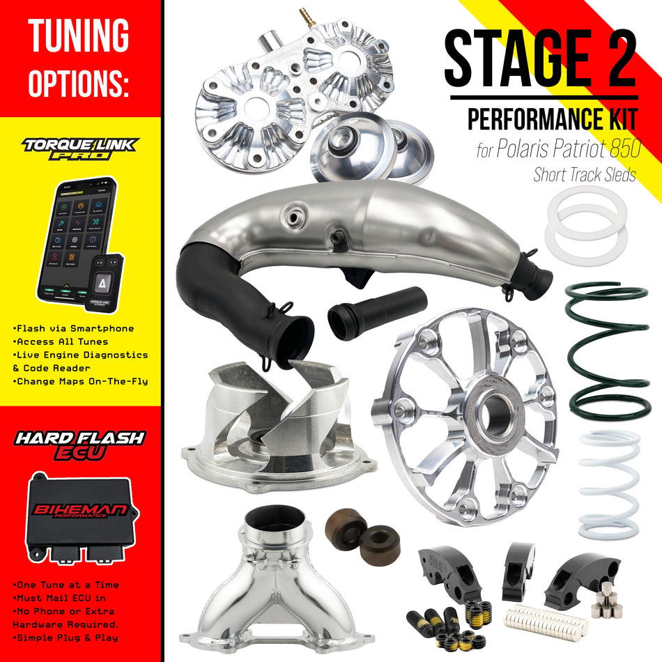 Stage 2 Performance Kit for Polaris Patriot 850 (Short Track Sleds) // SKU: 13-310-2-T