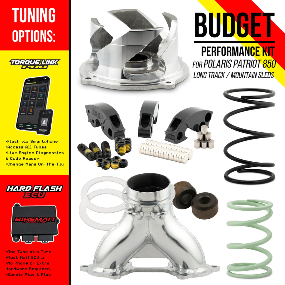 Budget Kit for Polaris Patriot 850 (Long Track / Mountain Sleds) // SKU: 13-310-BUDGET-M
