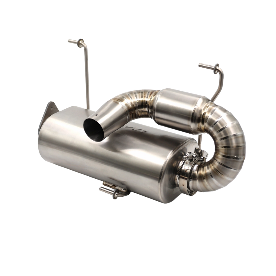 Titanium Center Exit Slip-On Exhaust // Polaris Pro R- SKU: 17-334-T