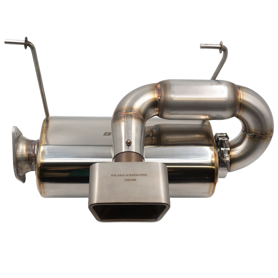 Center Exit Slip-On Exhaust // Polaris Pro R-SKU: 17-334
