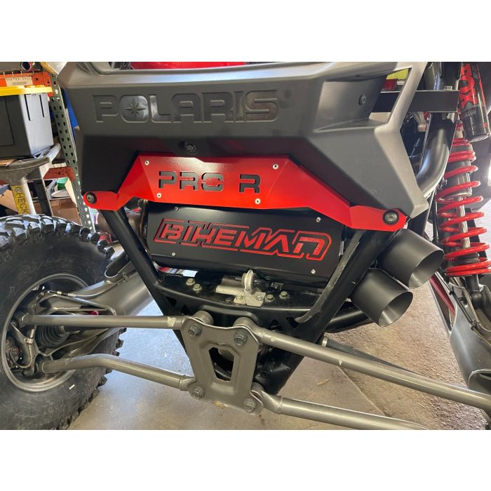 Facia Plate / ProR Bikeman Logo