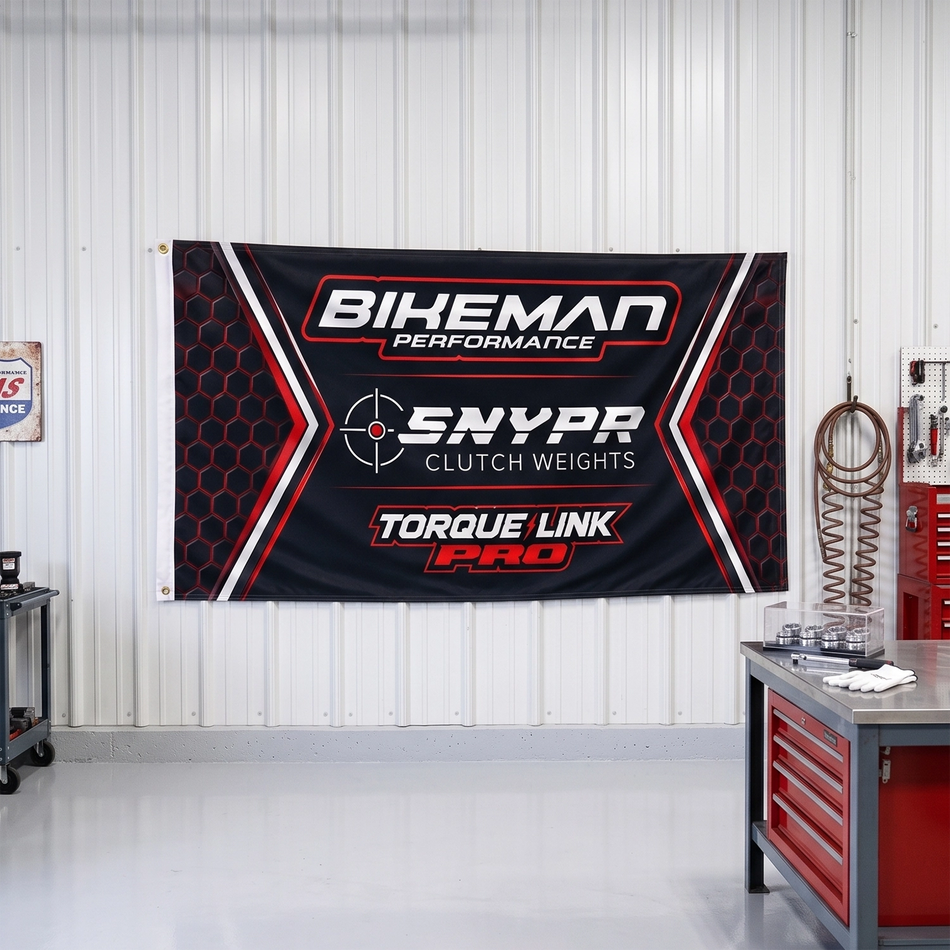 Bikeman Performance 3' x 5' Shop Flag