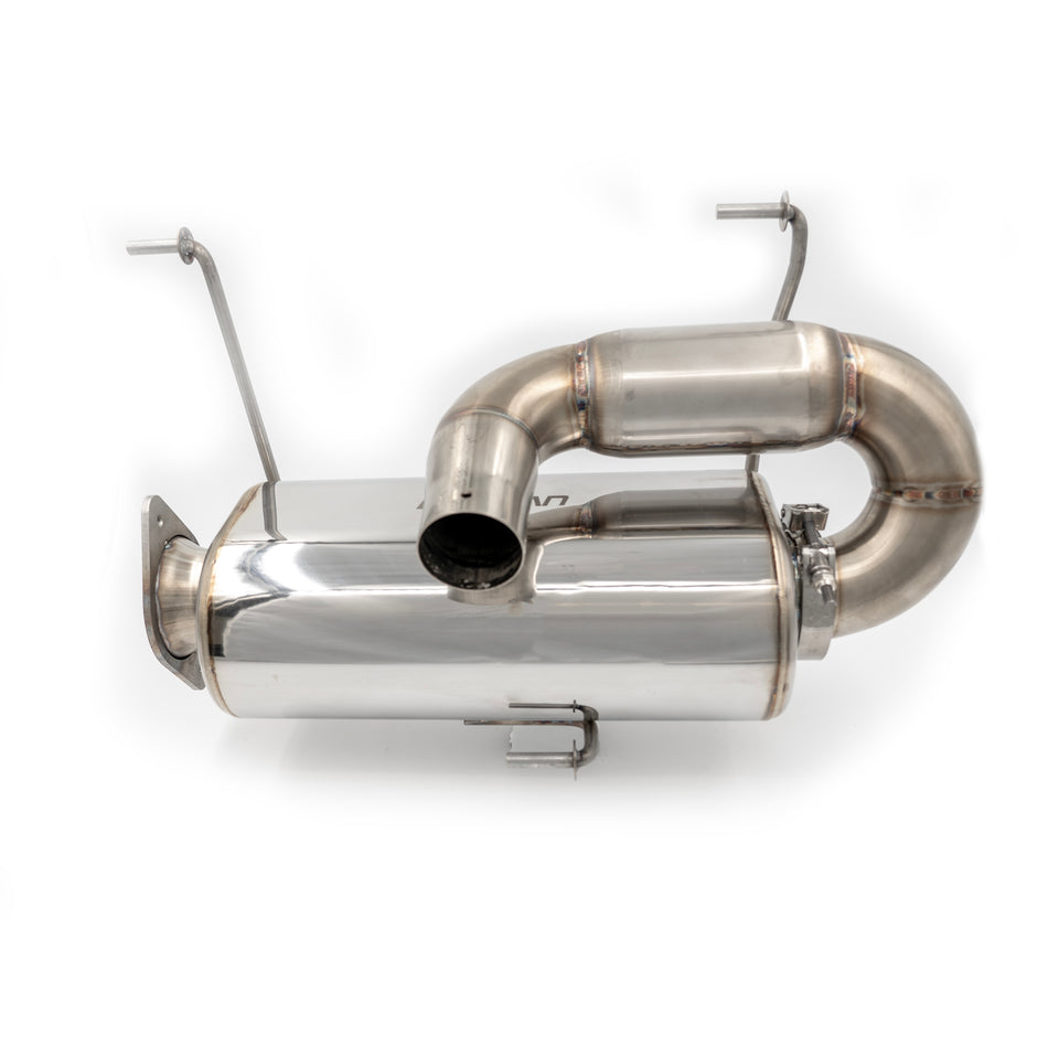 RZR PRO-R CENTER EXIT SLIP ON EXHAUST